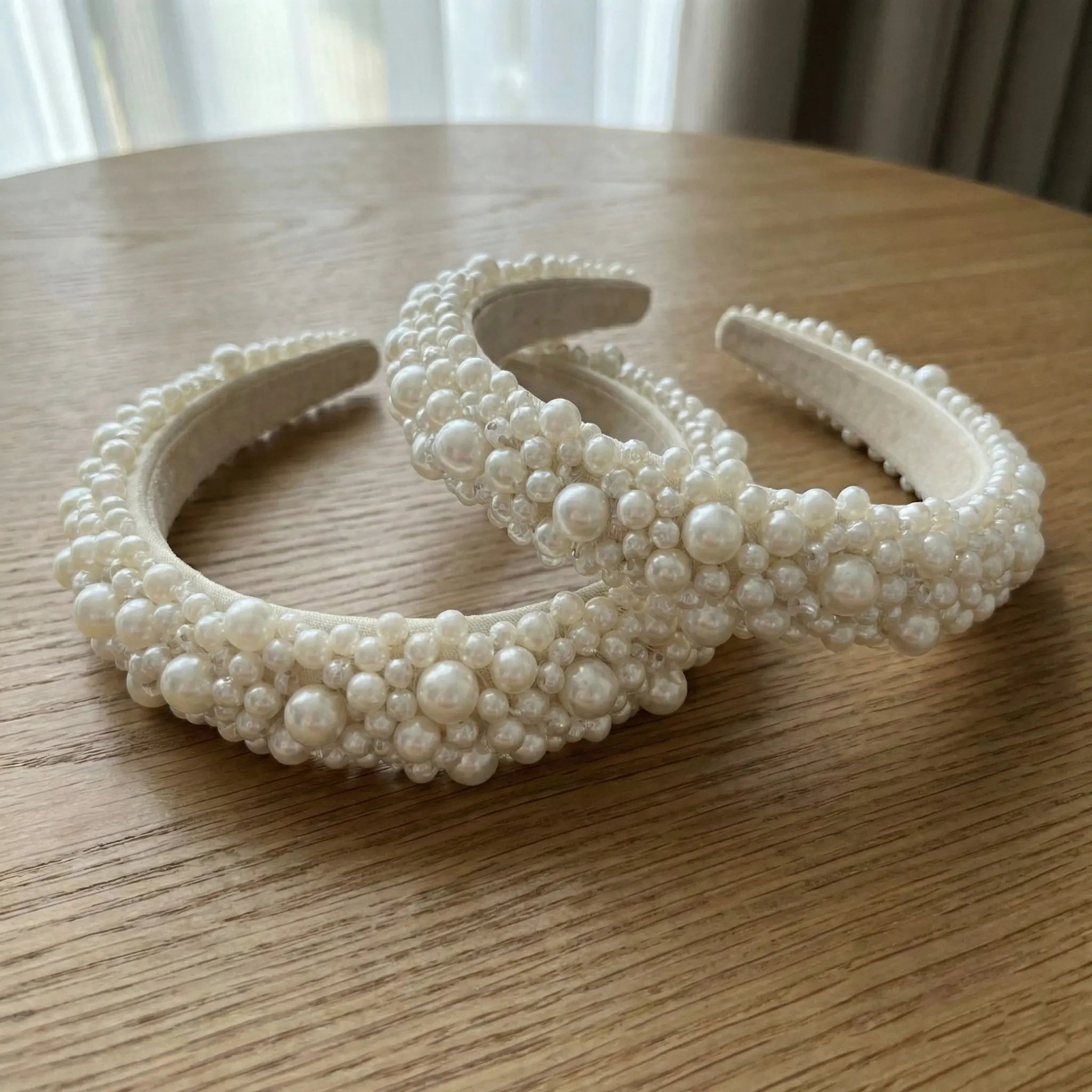 Pearl Embellished Bridal Headband