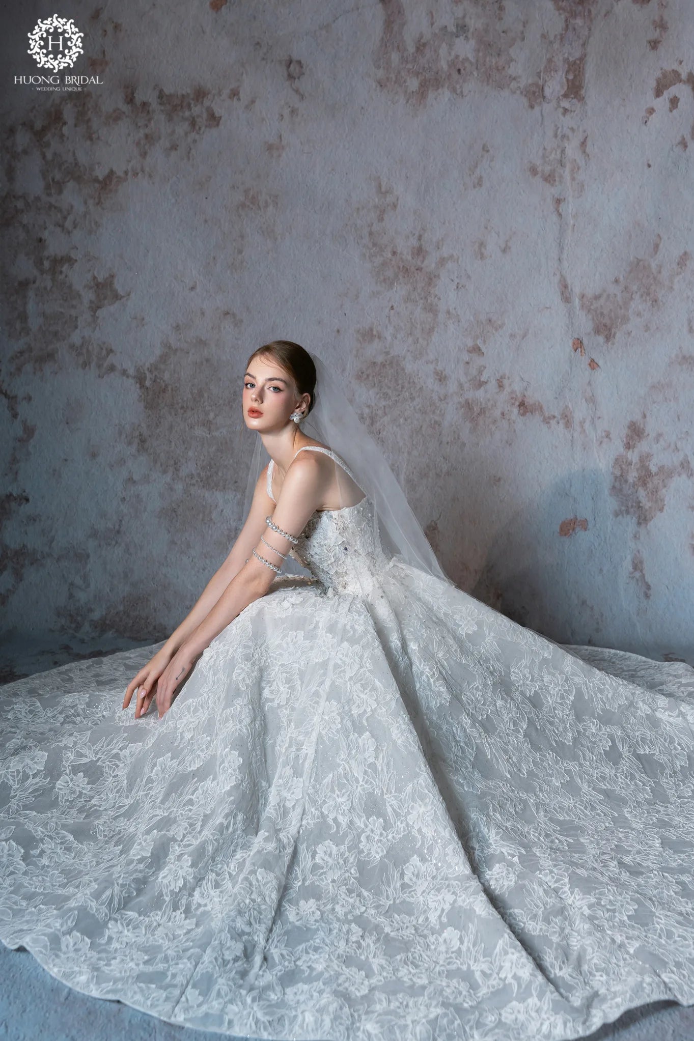 L05: A Modern Masterpiece: Where Classic Ballgown Meets Contemporary Sparkle