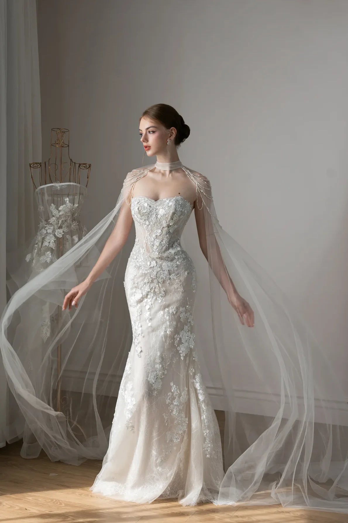 L04: Ethereal Elegance: The Gown That Turns Every Aisle Into a Runway